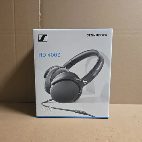 BOXED SENNHEISER HD 400S ON-EAR HEADPHONES