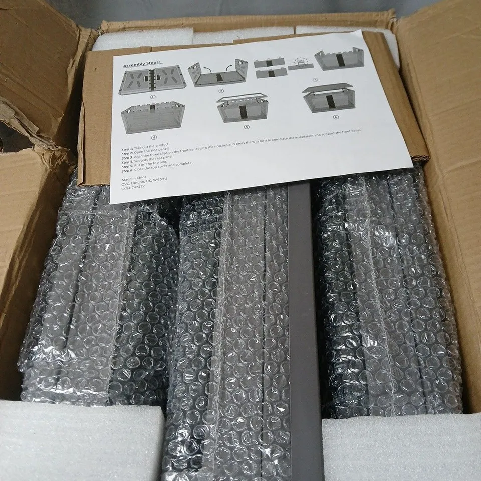 OUTLET ORGANISED OPTIONS SET OF 3 STORAGE BOXES