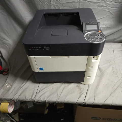 KYOCERA ECOSYS FS-4100DN MONOCHROME LASER PRINTER. NO POWER PACK INCLUDED