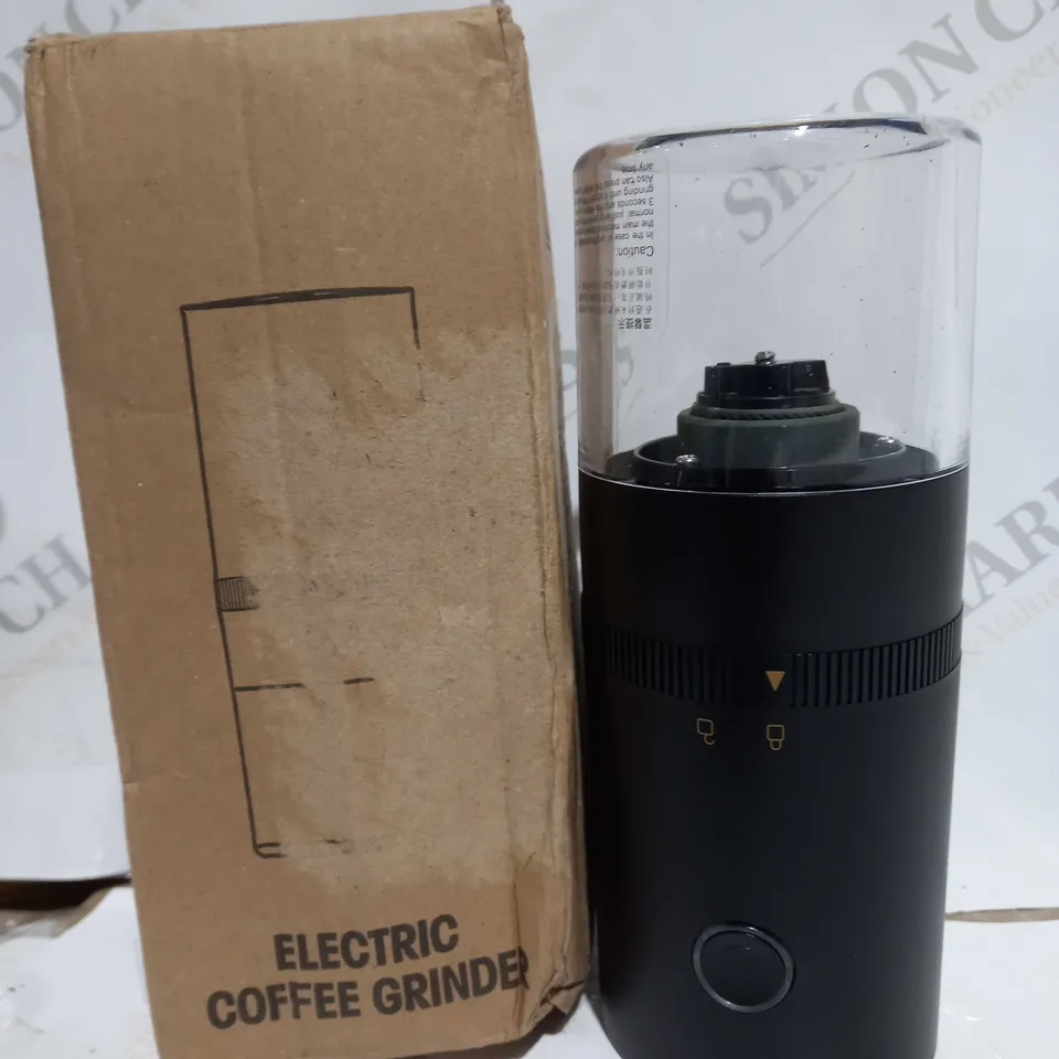 BOXED ELECTRONIC COFFEE GRINDER 