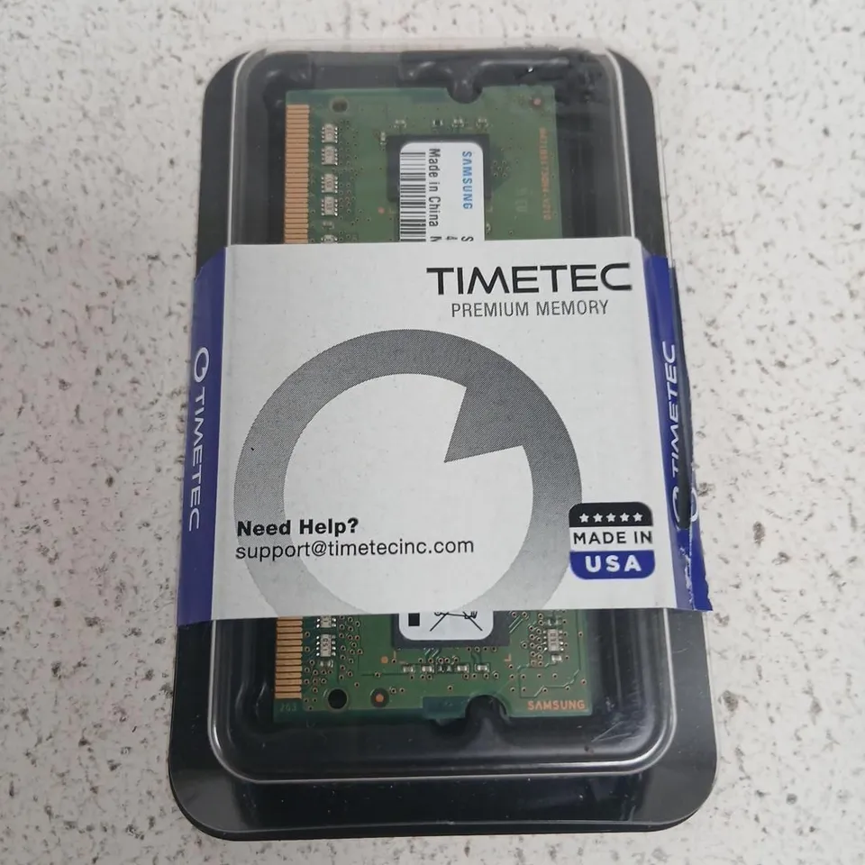 TIMETEC 8GB RAM MODULE – NEW IN ORIGINAL PACKAGING