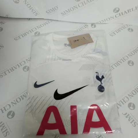 BAGGED TOTTENHAM HOTSPURS HOME SHIRT SIZE L