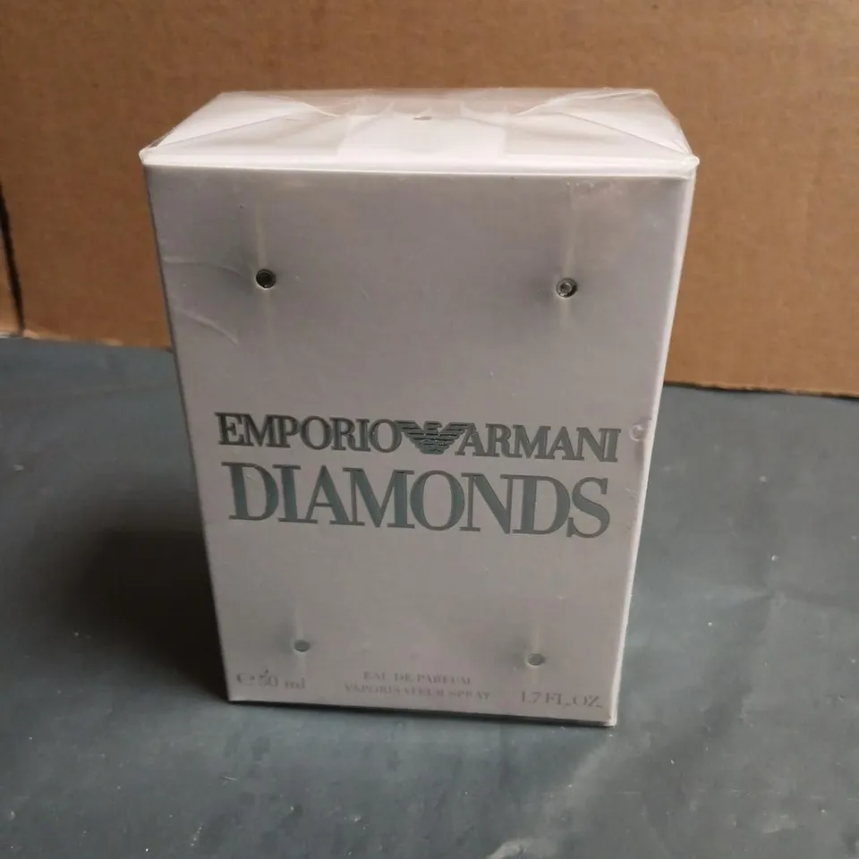 BOXED AND SEALED EMPORIO ARMANI DIAMONDS EAU DE PARFUM 50ML