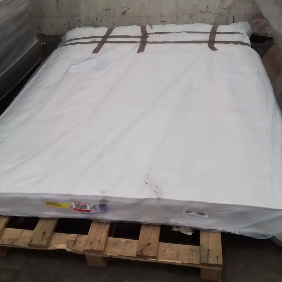 QUALITY BAGGED OPEN COIL SPRING MEMORY 150CM KING SIZE MATTRESS