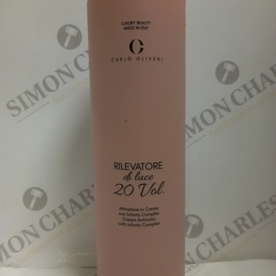 CARLO OLIVERI RILEVATORE DI LUCE 20 VOL CREAM ACTIVATOR 1000ML 