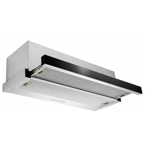 BOXED ELECTRIQ 90CM TELESCOPIC CANOPY COOKER HOOD – STAINLESS STEEL