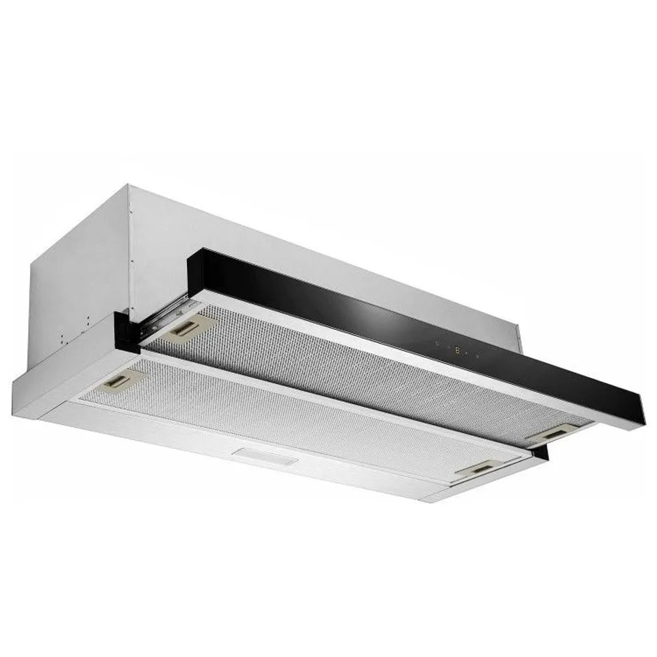 BOXED ELECTRIQ 90CM TELESCOPIC CANOPY COOKER HOOD – STAINLESS STEEL