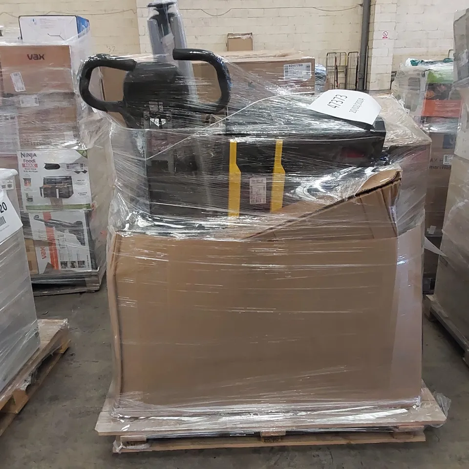 PALLET OF APPROXIMATELY 22 UNPROCESSED RAW RETURN HOUSEHOLD AND ELECTRICAL GOODS TO INCLUDE;