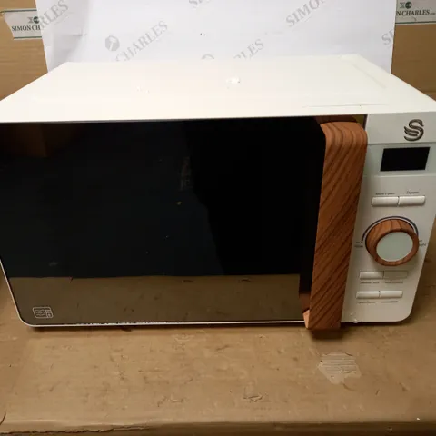 SWAN 20L NORDIC 800W MICROWAVE - WHITE