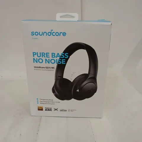 SOUNDCORE BY ANKER Q21I NC WIRELESS HEADPHONES (A3004) – BLACK