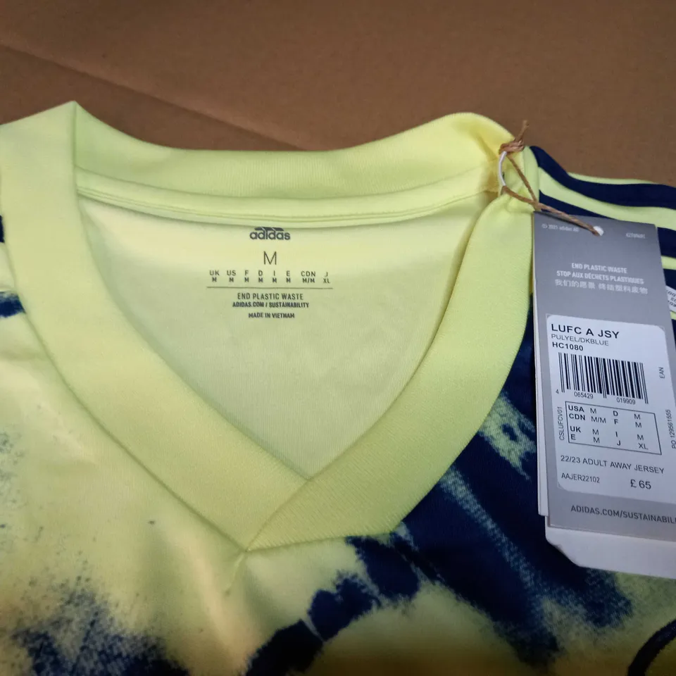 L.U.F.C YELLOW BLUE JERSEY - MEDIUM