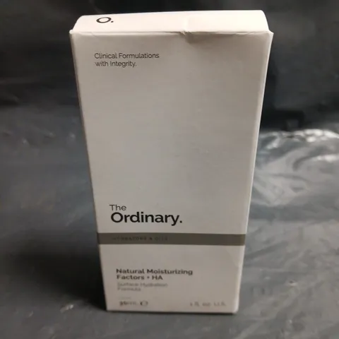 THE ORDINARY NATURAL MOISTURIZING FACTORS + HA – 30 ML