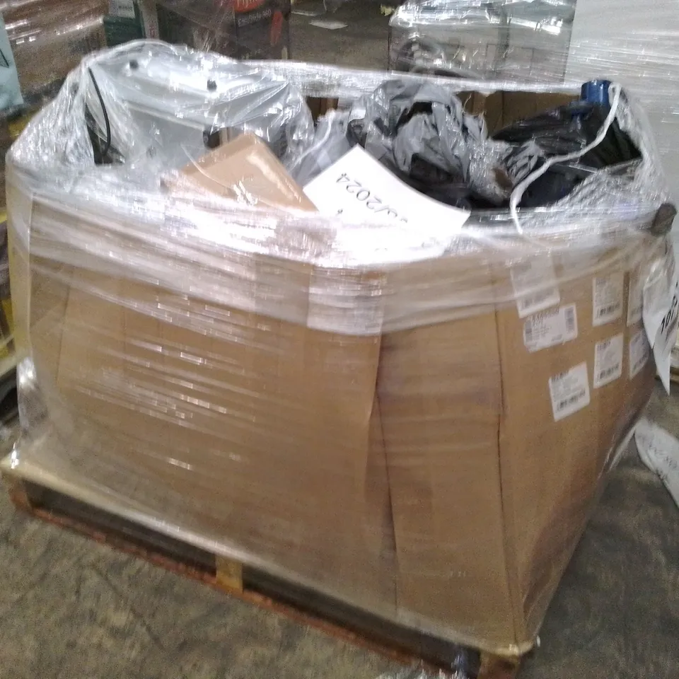 PALLET OF APPROXIMATELY 16 UNPROCESSED RAW RETURN HOUSEHOLD AND ELECTRICAL GOODS TO INCLUDE;
