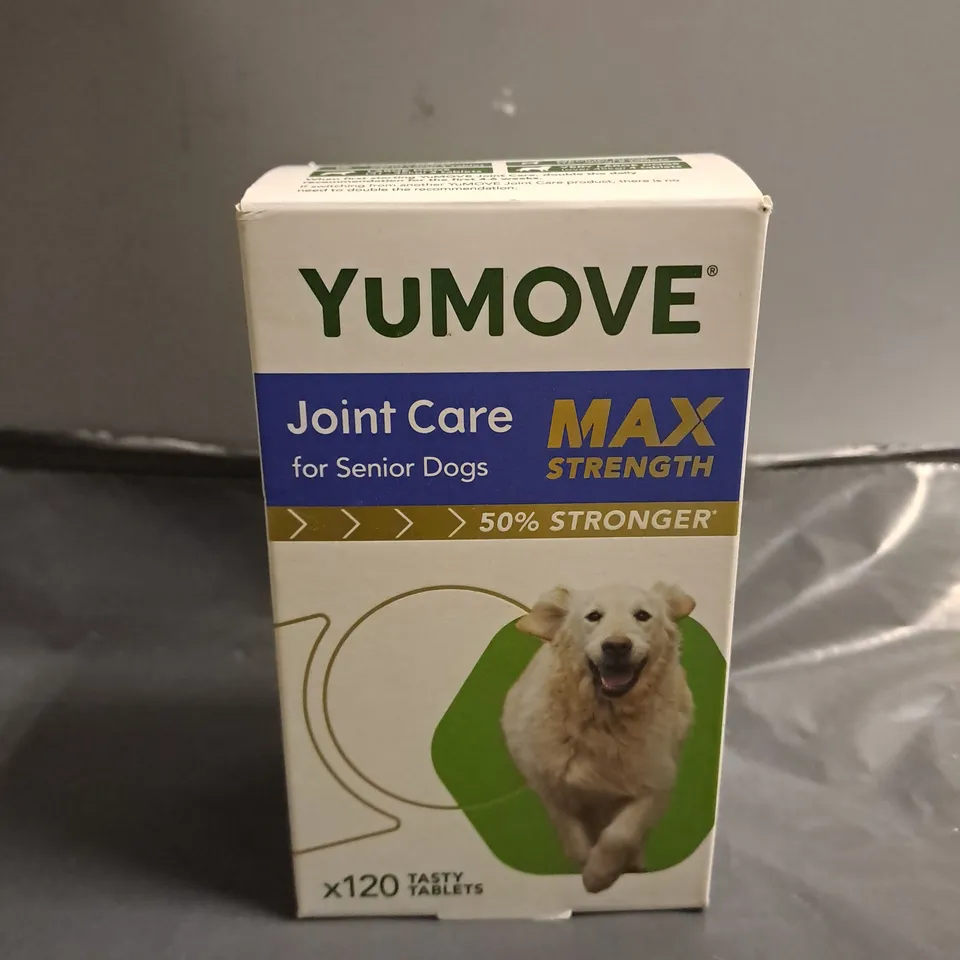 YUMOVE SENIOR MAX STRENGTH | MAXIMUM STRENGTH JOINT SUPPLEMENT FOR OLDER DOGS