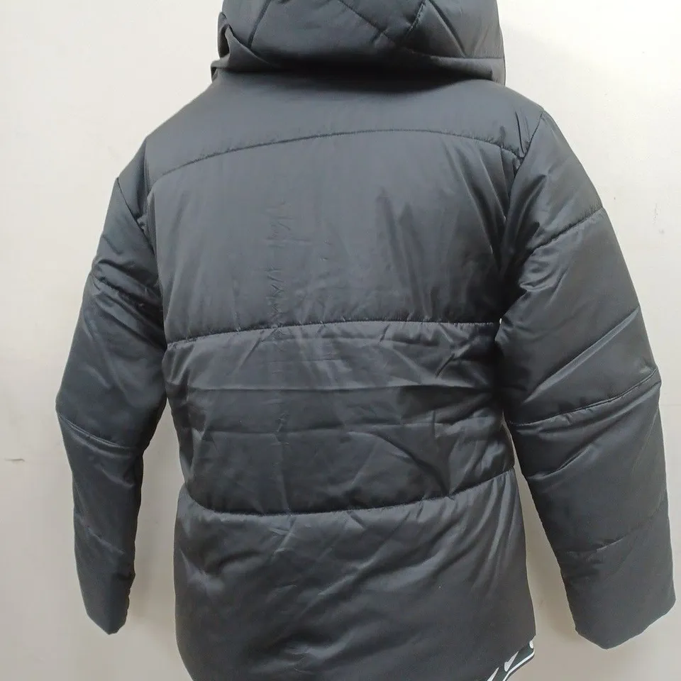 NIKE WOMENS PUFFER JACKET IN BLACK - SIZE SMALL 