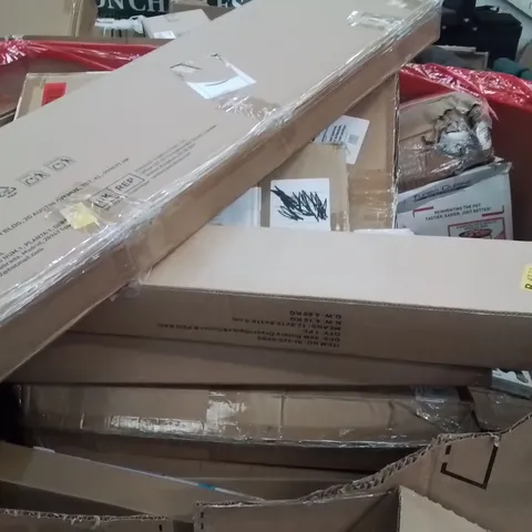 PALLET OF ASSORTED HOUSEHOLD GOODS AND PRODUCTS TO INCLUDE;CLOTHES AIRER,TEFAL,TV WALL MOUNT