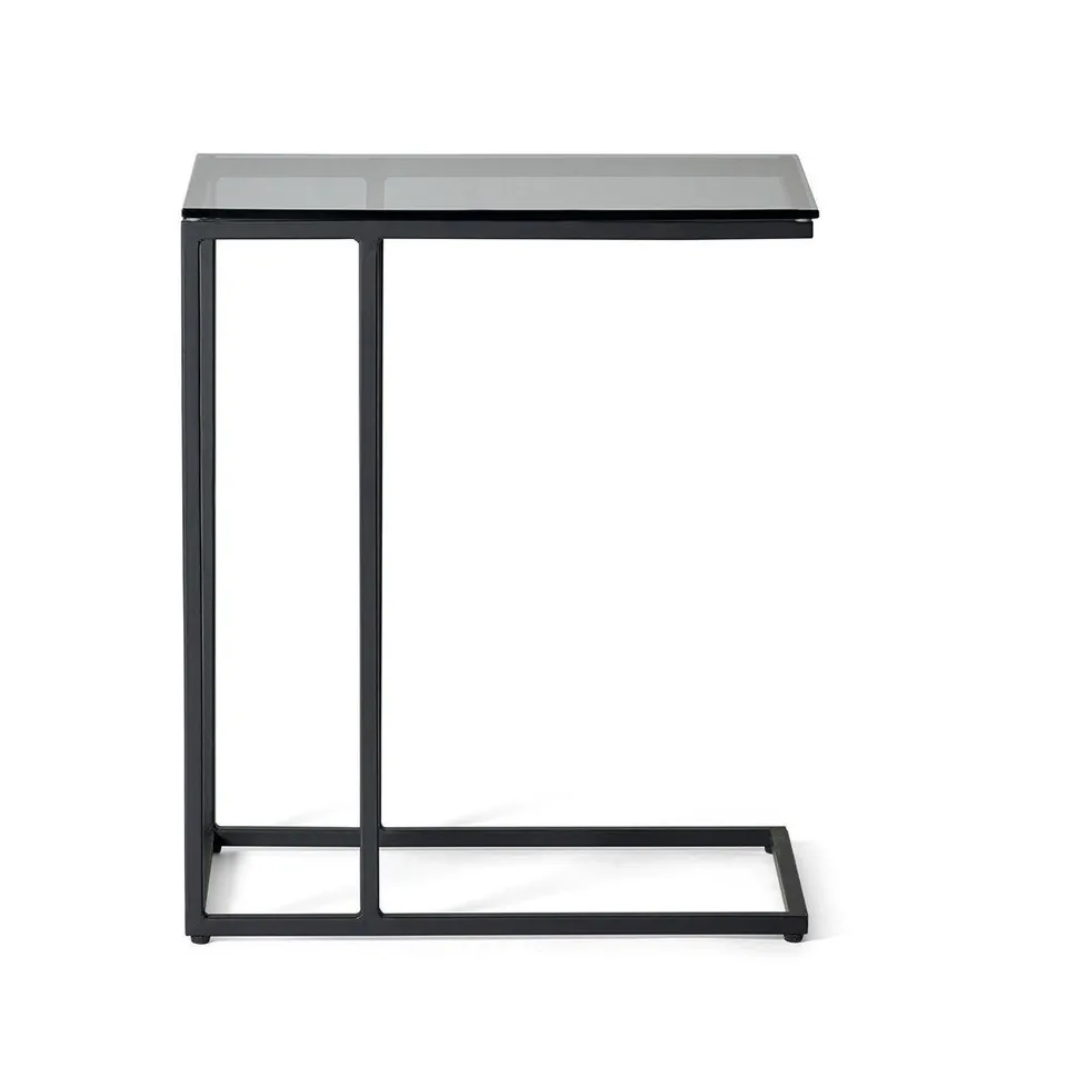 BOXED LANDOVER SIDE GLASS TABLE (1 BOX)