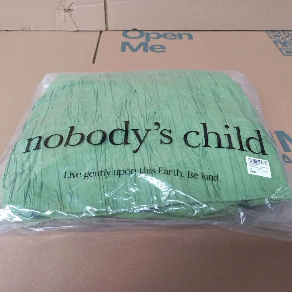 NOBODY'S CHILD ROSABEL MIDI DRESS – GREEN, UK 14 (EU 42, USA 10)