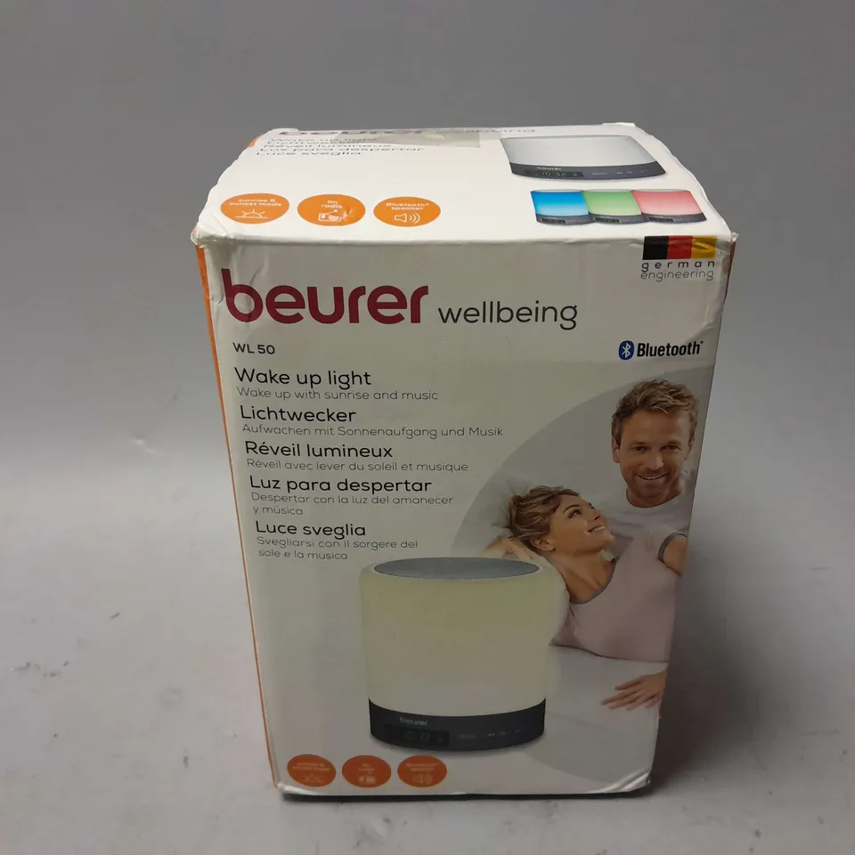 BOXED BEURER WELLBEING WL 50 WAKE UP LIGHT