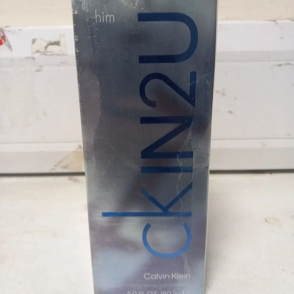 BOXED CALVIN KLEIN CKIN2U HIM EAU DE TOILETTE 150ML