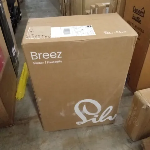 BOXED SILVER CROSS BREEZ STROLLER - PEWTER
