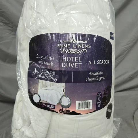 PRIME LINENS HOTEL DUVET ALL SEASON 10.5 TOG – DOUBLE