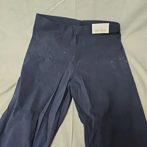 PURE & NATURAL NAVY TROUSERS – LADIES CROPPED PANTS