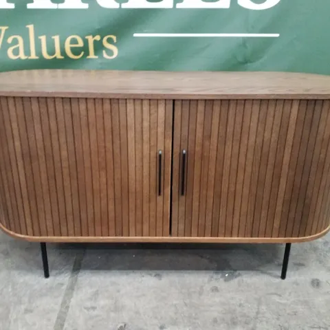 OVAL SIDEBOARD - DARK WOOD