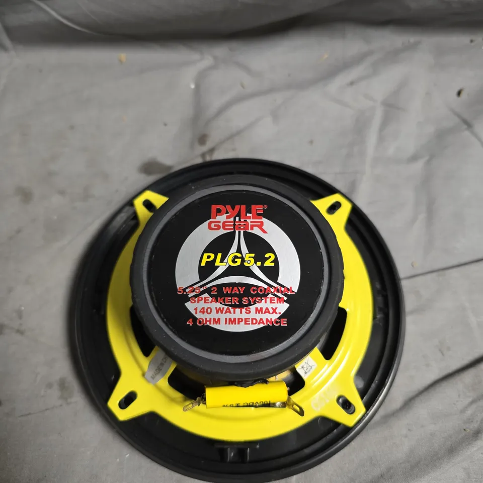 PYLE PLG5.2 5.25" TWO-WAY COAXIAL SPEAKER – 4 OHM, 140W MAX