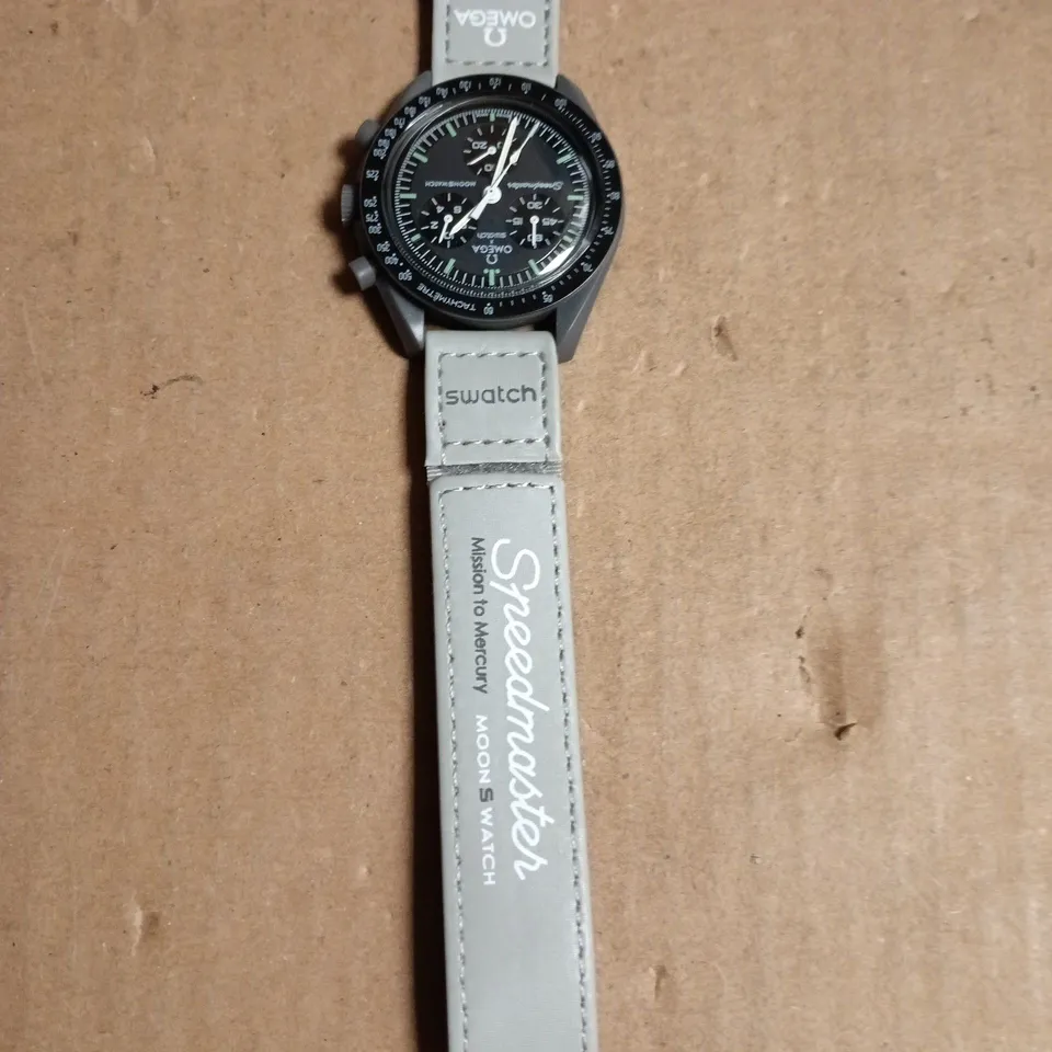 UNBOXED OMEGA SPEEDMASTER MISSION TO MERCURY MOONSWATCH