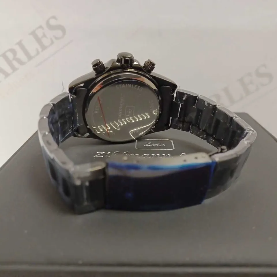 ZIHLMANN & CO TRIPLE DIAL BRACELET STRAP WRISTWATCH