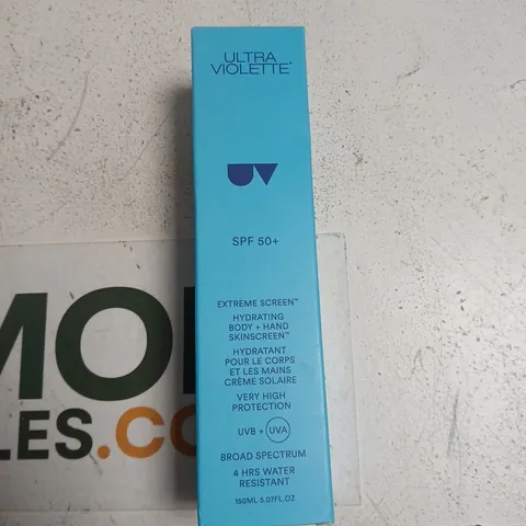 ULTRA VIOLETTE SPF 50+ EXTREME SCREEN HYDRATING BODY + HAND SUNSCREEN 150 ML