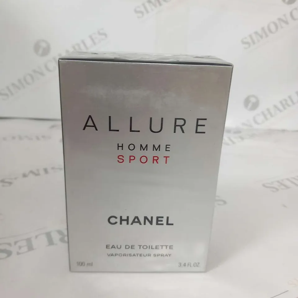 BOXED AND SEALED CHANEL ALLURE HOMME SPORT EAU DE TOILETTE SPRAY 100ML