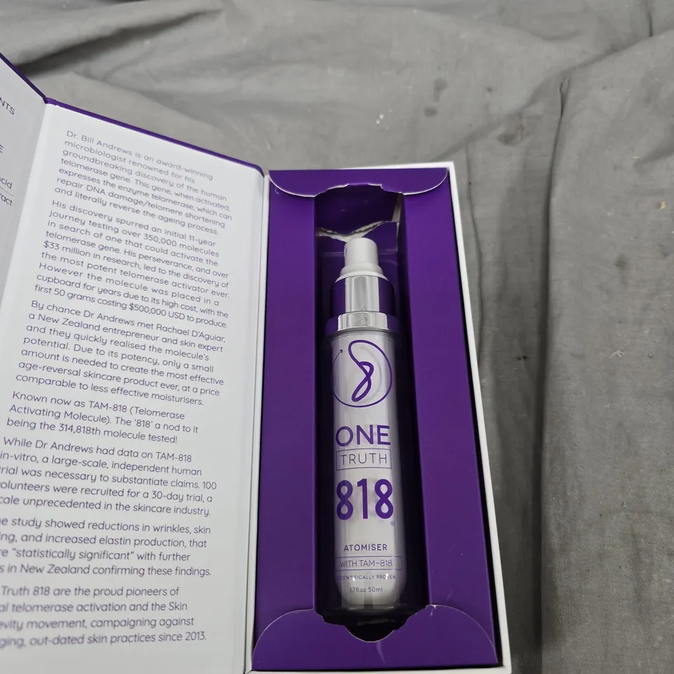 ONE TRUTH 818 THE ATOMISER – 50 ML