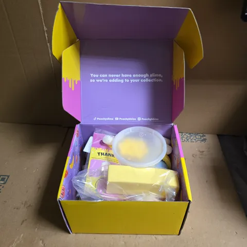 PEACHY SLIME KIT – CRAFT BOX (BOXED)