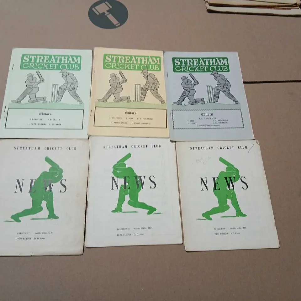 STREATHAM CRICKET CLUB NEWS LARGE COLLECTION