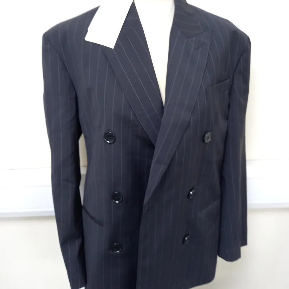 COS NAVY PIN STRIPE BLAZER - UK 6