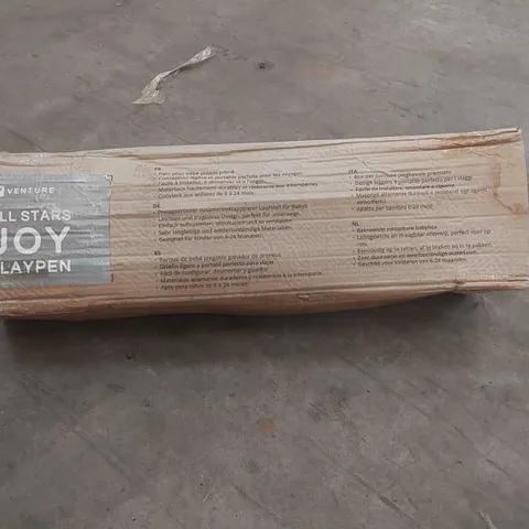 BOXED VENTURE ALL STRARS JOY PLAYPEN 