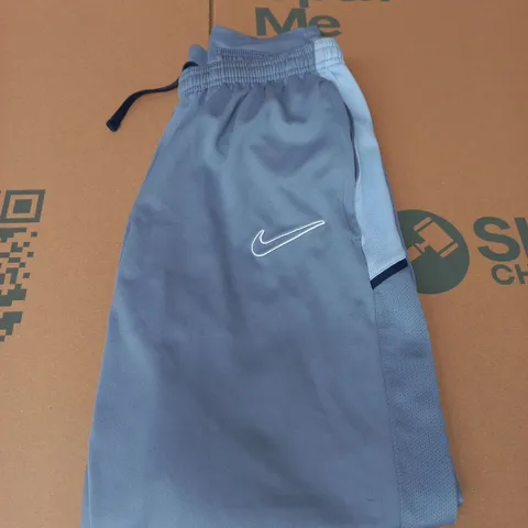 NIKE BLUE TRACKSUIT BOTTOMS - SIZE M