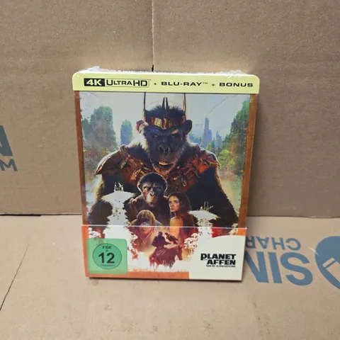 KINGDOM OF THE PLANET OF THE APES STEELBOOK (BLU-RAY 4K)