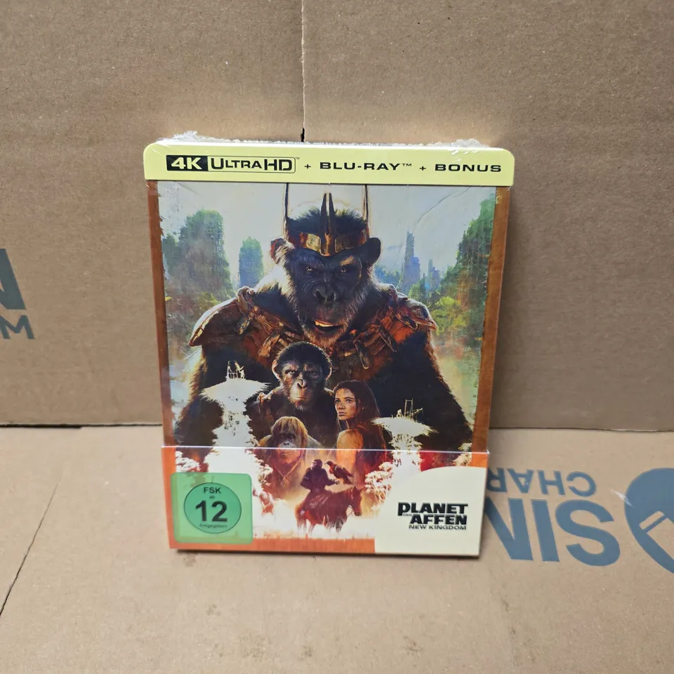 KINGDOM OF THE PLANET OF THE APES STEELBOOK (BLU-RAY 4K)