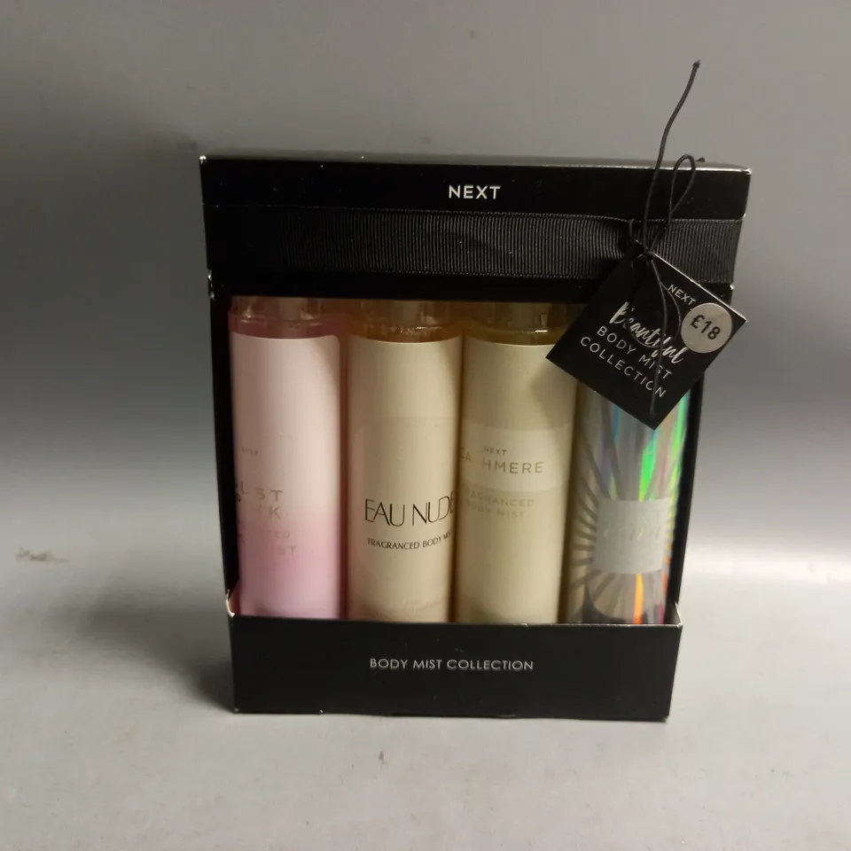 BOXED NEXT BEAUTIFUL BODY MIST COLLECTION