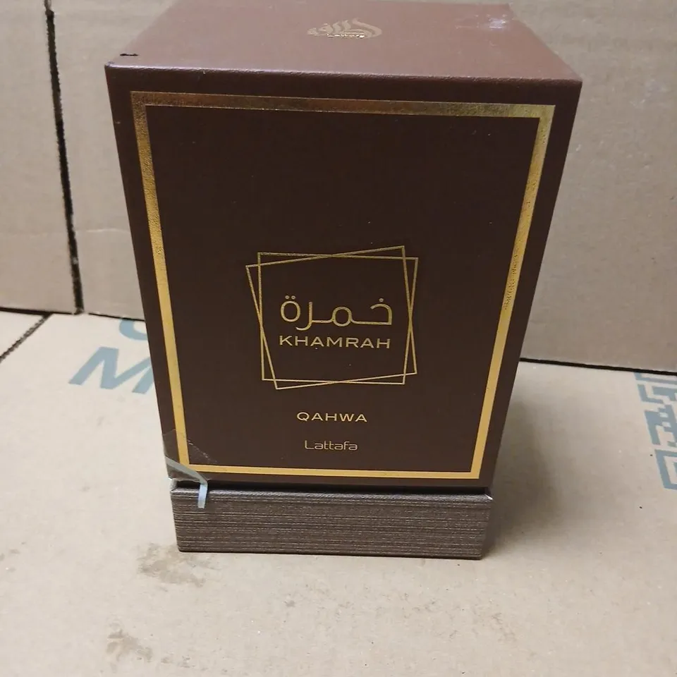 BOXED KHAMRAH QAHWA LATTAFA 100ML