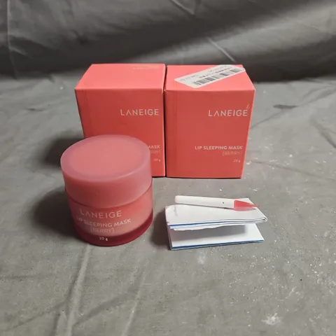 LANEIGE LIP SLEEPING MASK BERRY 20 G β SET OF 2 (BOXED)