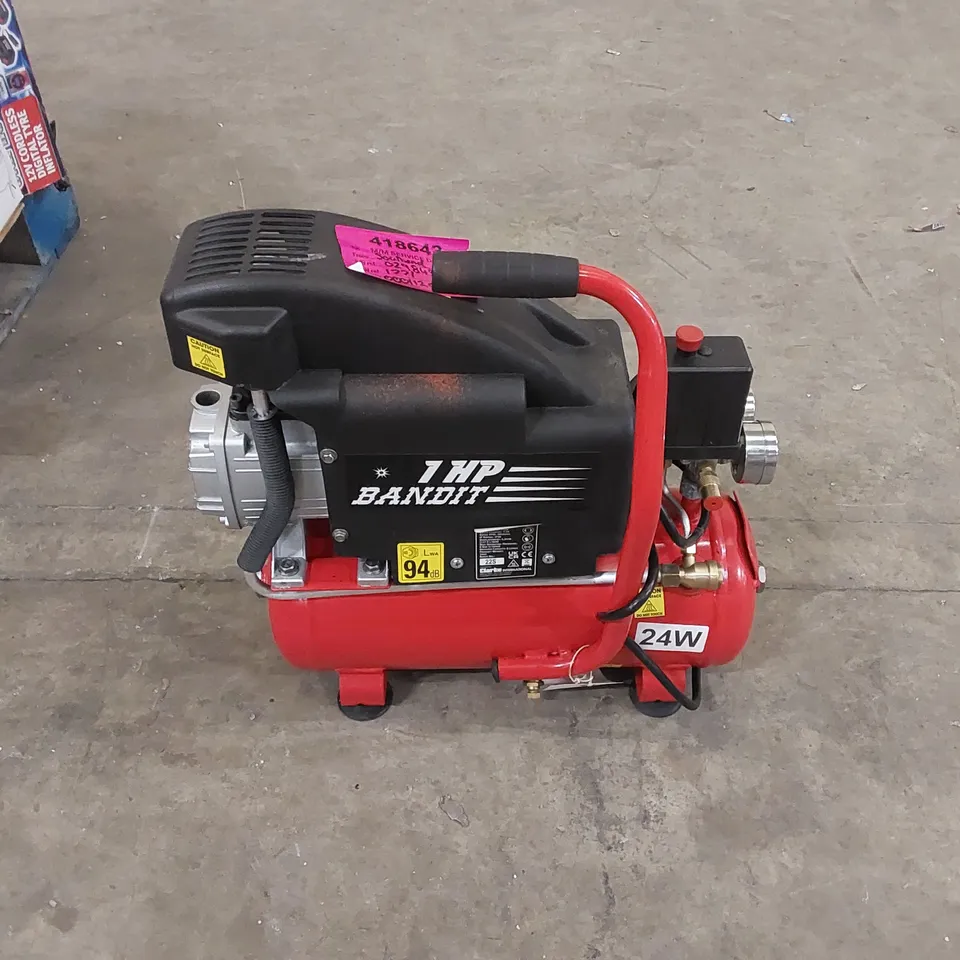 CLARKE BANDIT V 4.2CFM 8 LITRE 1HP AIR COMPRESSOR (230V)