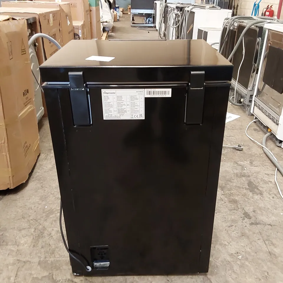 FRIDGEMASTER MCF96EB STATIC 95L CHEST FREEZER - BLACK