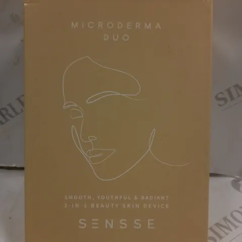 BOXED SENSSE MICRODERMA DUO SKIN DEVICE