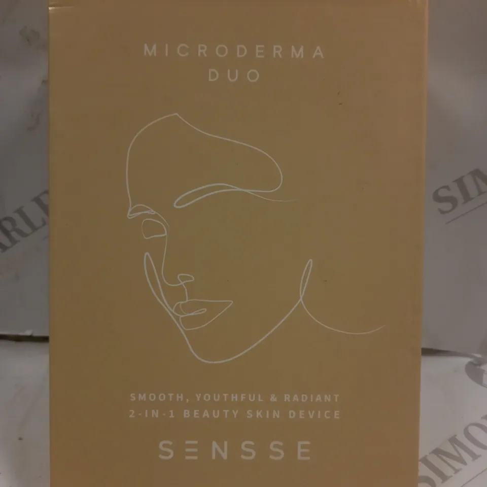 BOXED SENSSE MICRODERMA DUO SKIN DEVICE