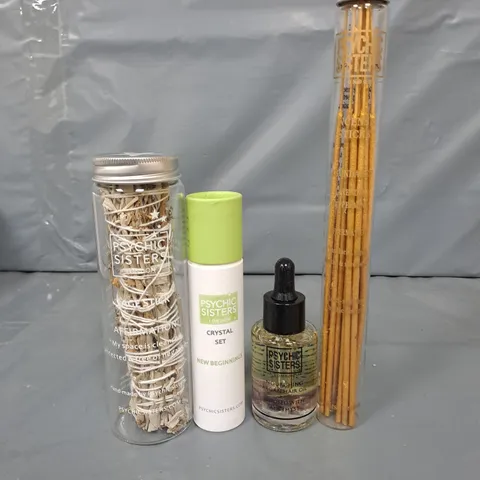 PSYCHIC SISTERS NEW BEGINNINGS 4 PIECE BUNDLE