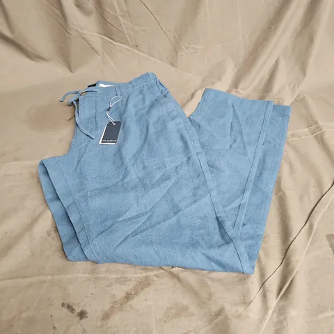 MR MARVIS THE LINEN LONGS TROUSERS IN MAVERICKS SIZE W34 L32